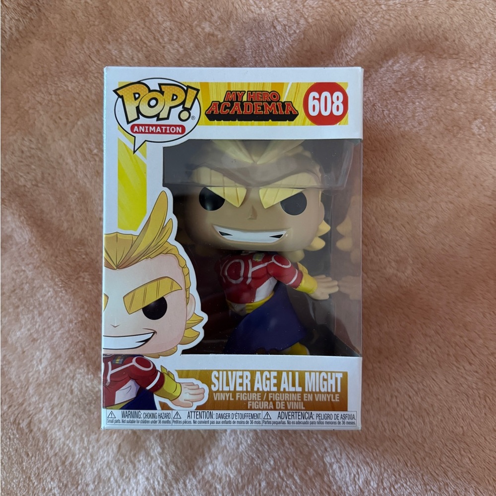 Funko Pop My Hero Academia Silver All Might Figure
